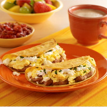 Semi-Home Cooked Honduran Refried Bean & Egg Tortilla (Baleadas)